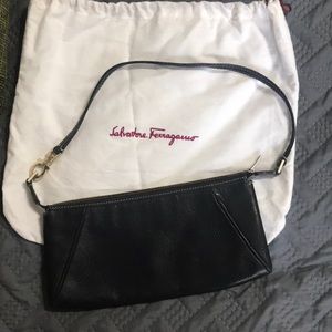 Salvatore Ferragamo leather shoulder bag